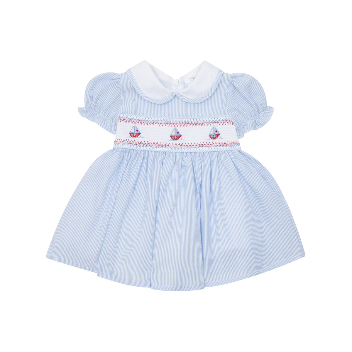 Deolinda 25418 Captain Smocked Dress In Stock Now