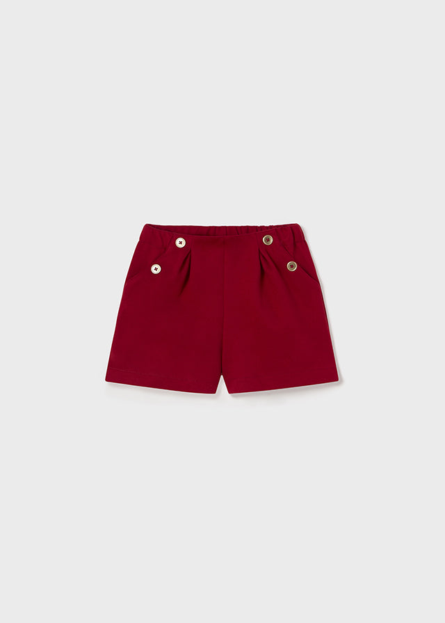 Mayoral 2047 Long Sleeve Tee-Shirt and 2252 Cherry Twill Shorts In Stock Now