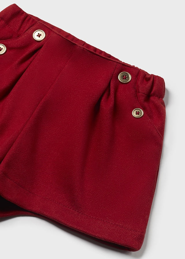 Mayoral 2047 Long Sleeve Tee-Shirt and 2252 Cherry Twill Shorts In Stock Now