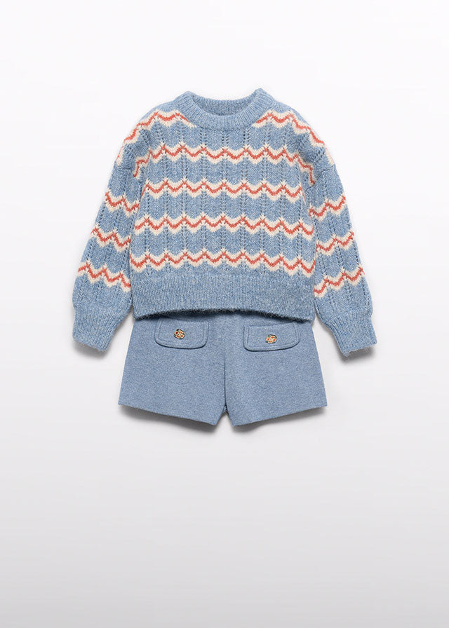 Abel & Lula 5720 Jumper and Shorts Set In Stock Now