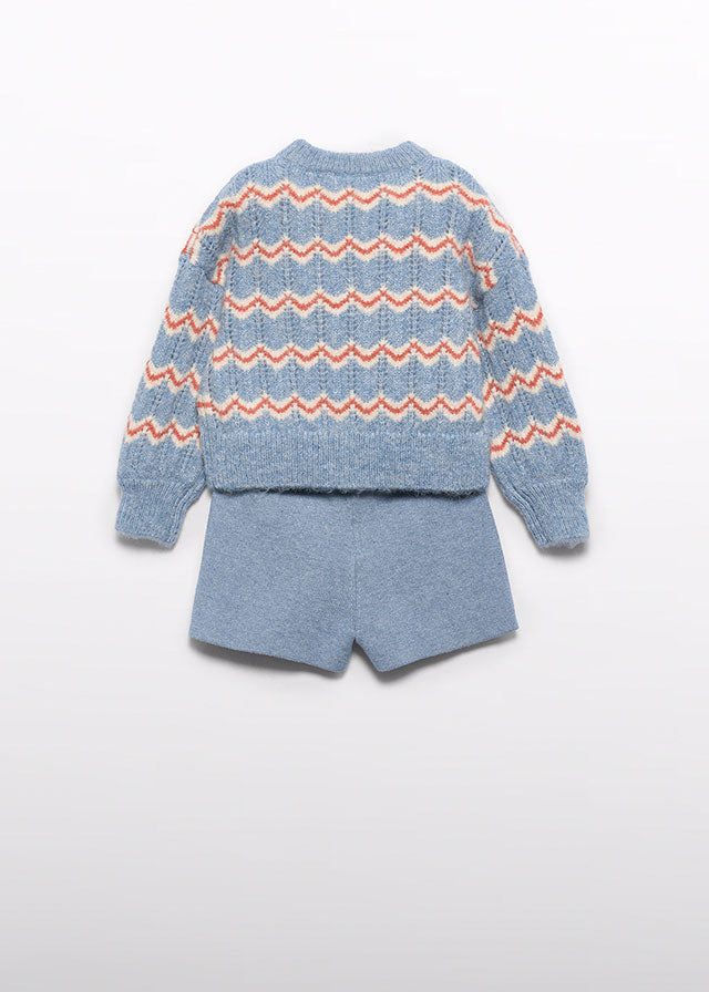 Abel & Lula 5720 Jumper and Shorts Set In Stock Now