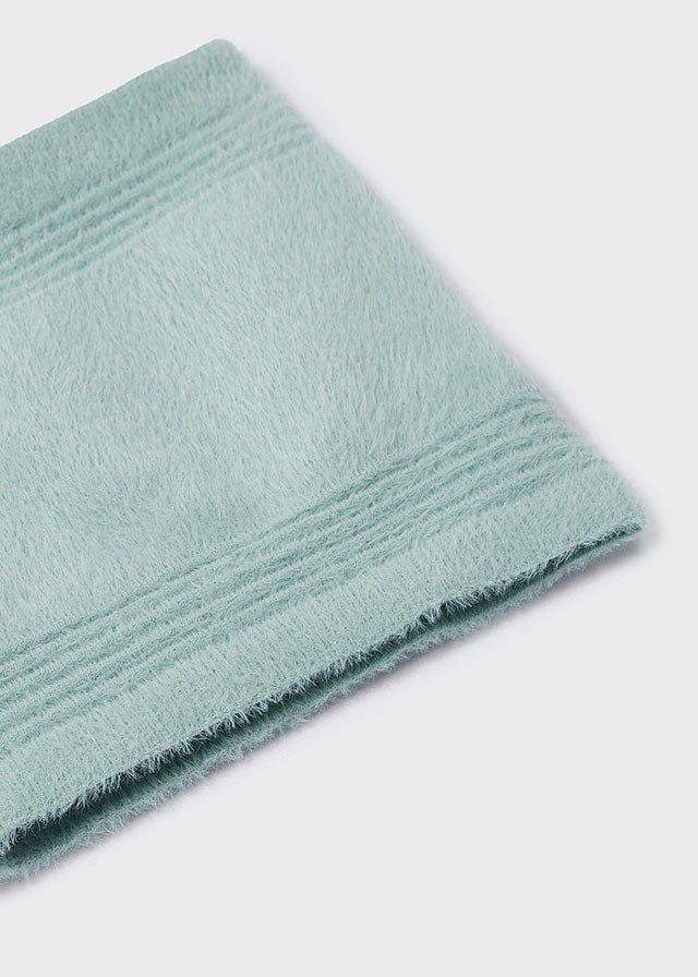 Mayoral 10825 Jade Pom Pom Hat and Scarf In Stock Now
