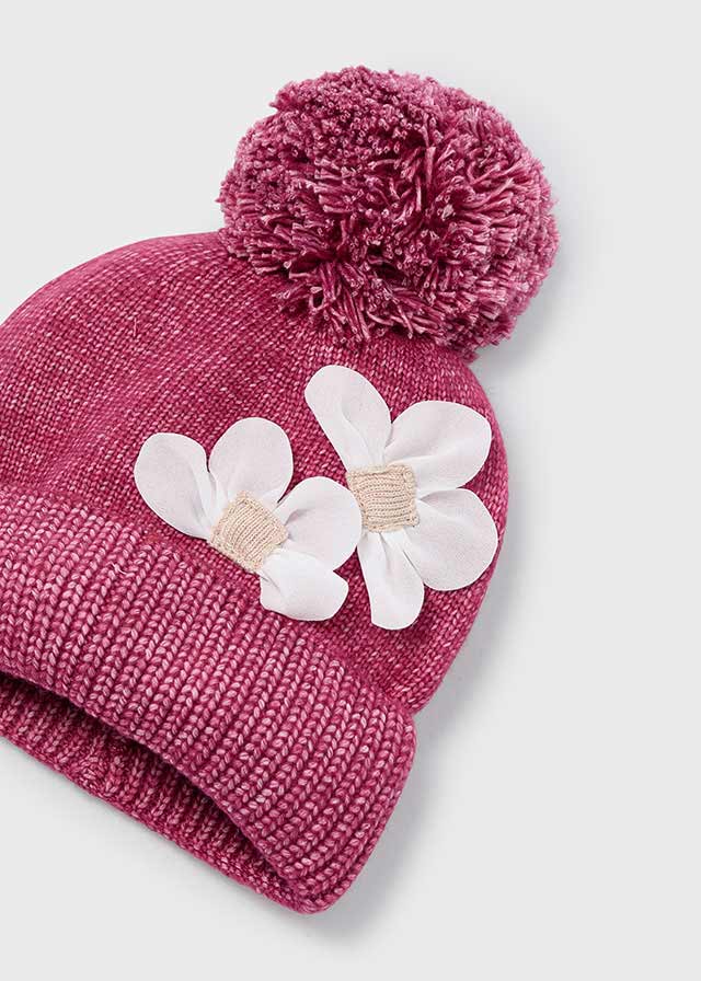 Mayoral 10071 Red Hat, Scarf and Gloves Set In Stock Now