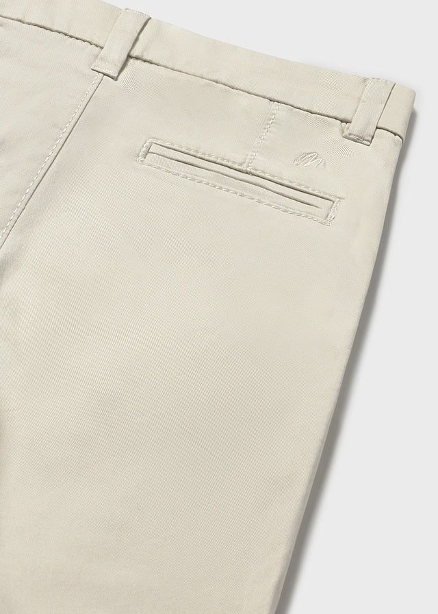 Mayoral 1301 Sage Stripe Jumper and Mayoral 522 Twill Trousers In Stock Now