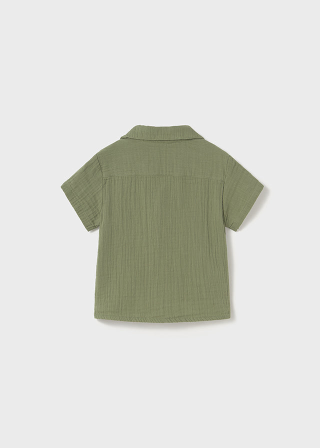 Mayoral 1111 Short Sleeve Shirt In Stock Now