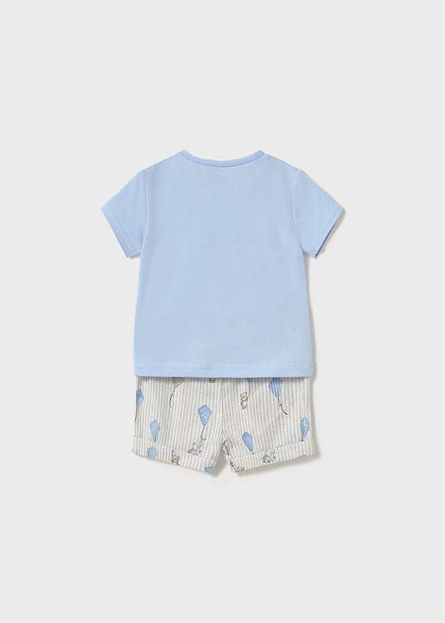 Mayoral 1202 Sky Shorts Set In Stock Now