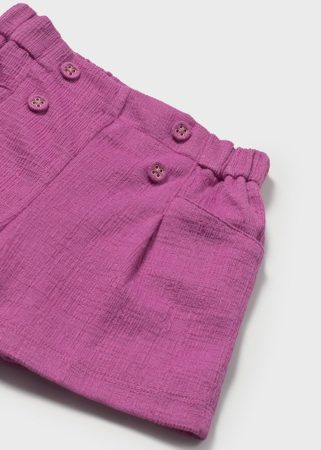 Mayoral 1042 Tee-Shirt, Mayoral 1226 Shorts and Mayoral 1460 Orchid Jacket In Stock Now