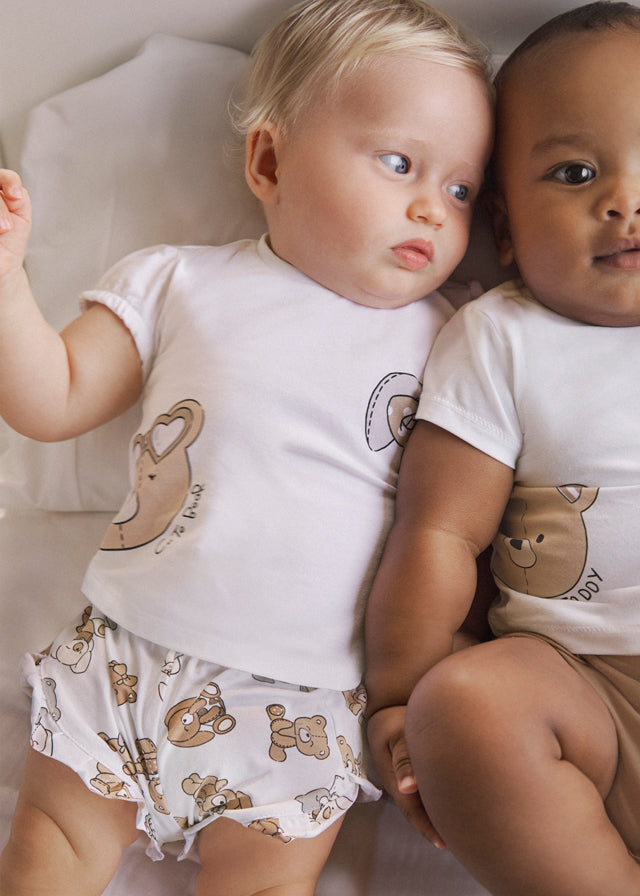 Mayoral 1256 Tee-Shirt and Shorts Set In Stock Now
