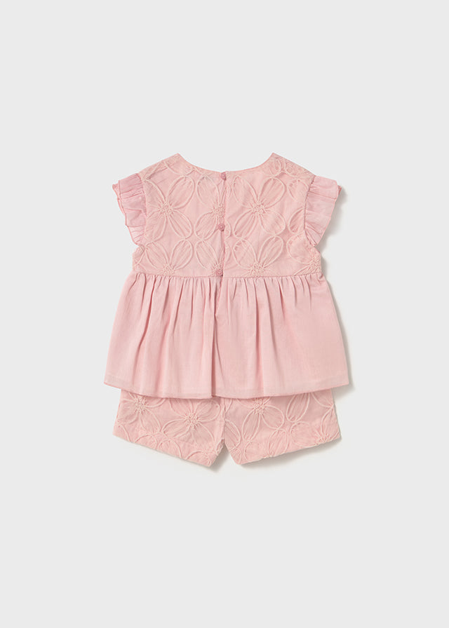 Mayoral 1261 Rose Shorts Set In Stock Now
