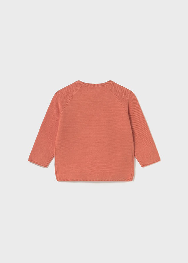 Mayoral 1302 Peach Jumper and Mayoral 1576 Charcoal Trousers In Stock Now