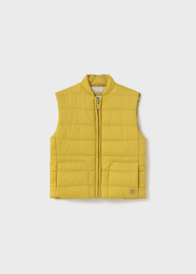 Mayoral 1304 Gold Gilet In Stock Now