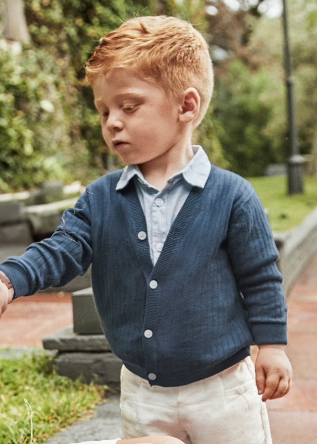 Mayoral 1305 Midnight Blue Cardigan In Stock Now