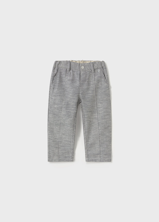 Mayoral 1302 Peach Jumper and Mayoral 1576 Charcoal Trousers In Stock Now
