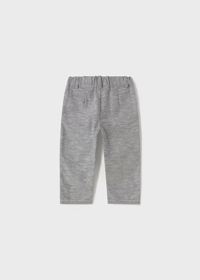 Mayoral 1302 Peach Jumper and Mayoral 1576 Charcoal Trousers In Stock Now