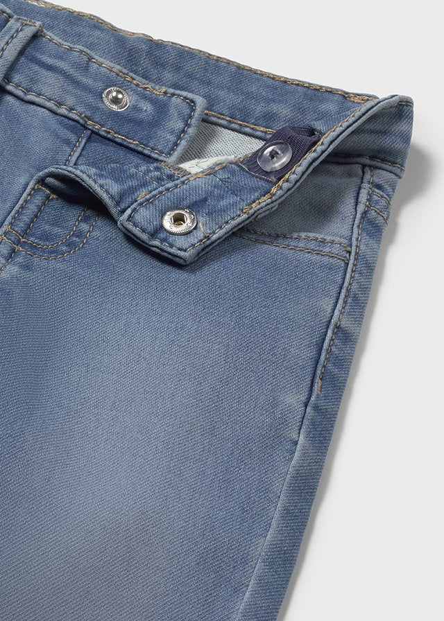 Mayoral 1108 Sage Polo Shirt, Mayoral 1582 Denim Jeans and Mayoral 1301 Stripe Jumper In Stock Now