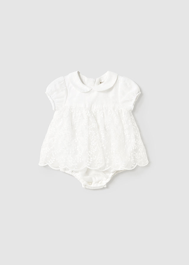 Mayoral 1666 Cream Dress In Stock Now