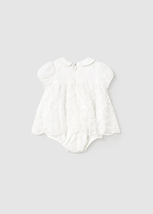 Mayoral 1666 Cream Dress In Stock Now