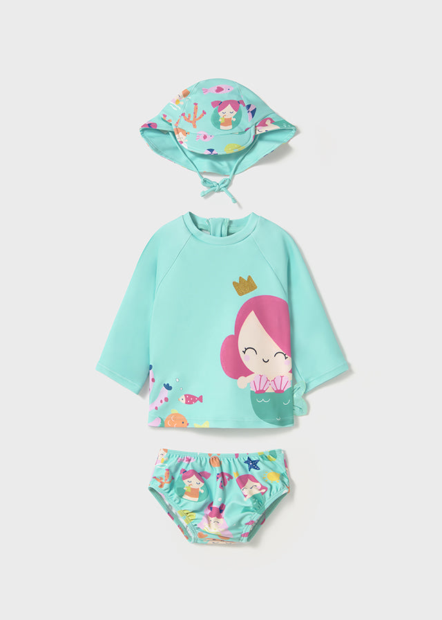 Pre-Order Mayoral 1669 Swimming Set and Mayoral 9919 Beach Towel