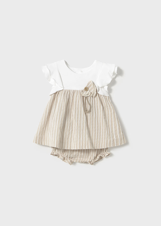Mayoral 1845 Dress and Panties In Stock Now In Stock Now