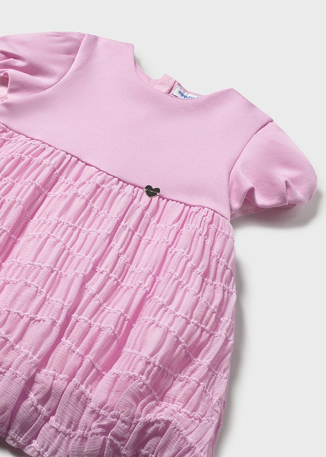 Mayoral 1983 Mauve Dress In Stock Now