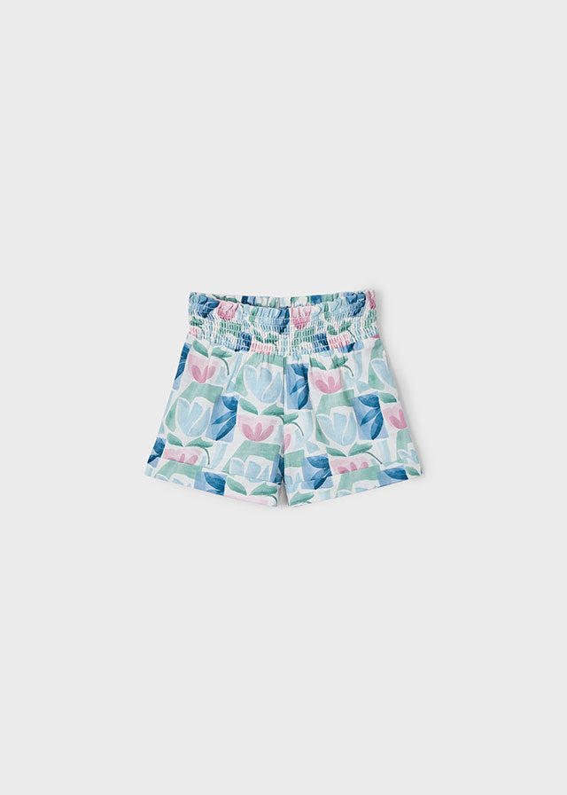 Mayoral 3009 Jade Tee-Shirt, Headband and Mayoral 3203 Mint Shorts In Stock Now
