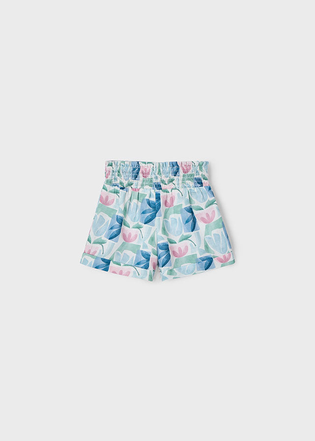 Mayoral 3009 Jade Tee-Shirt, Headband and Mayoral 3203 Mint Shorts In Stock Now
