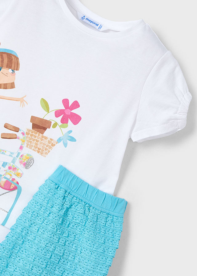 Mayoral 3211 Shorts Set In Stock Now