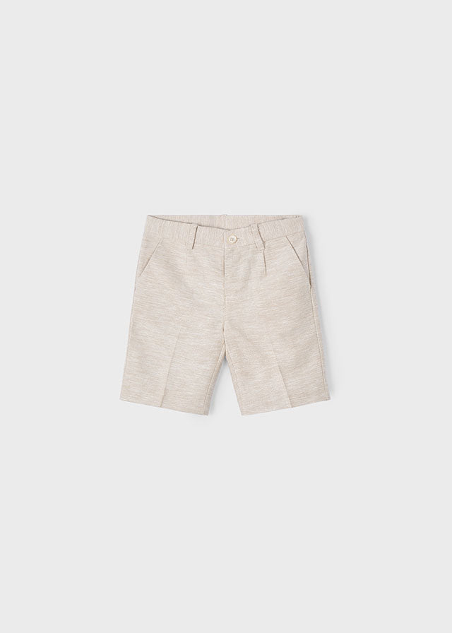 Mayoral 311 Jumper and Mayoral 3217 Sand Linen Shorts
