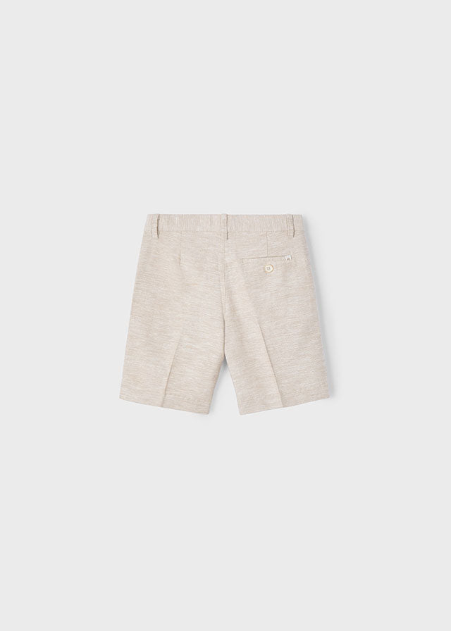Mayoral 311 Jumper and Mayoral 3217 Sand Linen Shorts