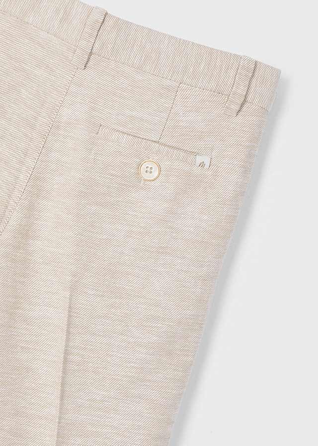 Mayoral 311 Jumper and Mayoral 3217 Sand Linen Shorts