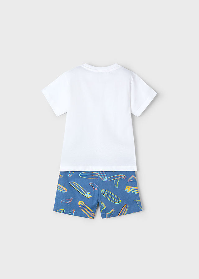 Mayoral 3604 Surf Board Shorts Set In Stock Now