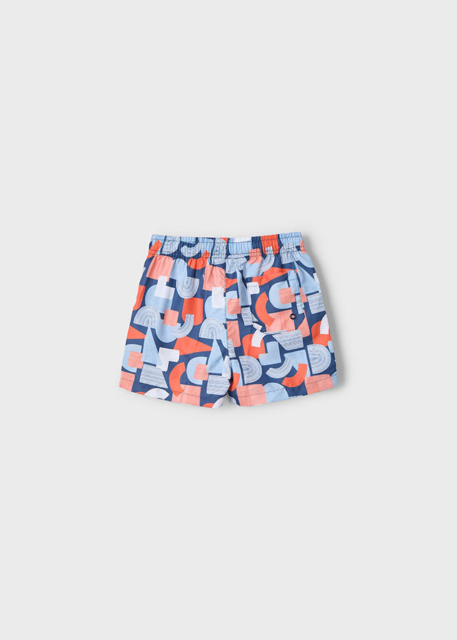Mayoral 150 Short Sleeve Polo Shirt and Mayoral 3612 Swim Shorts In Stock Now