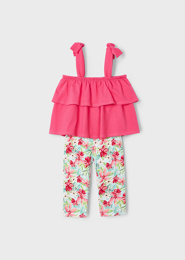 Mayoral 3710 Peony Leggings Set In Stock Now
