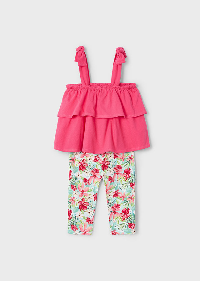 Mayoral 3710 Peony Leggings Set In Stock Now