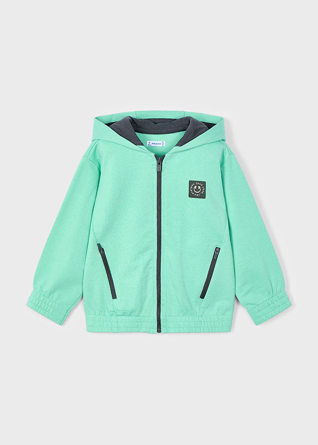Mayoral 3881 Tee-Shirt, Aqua Marine Jacket and Tracksuit Bottoms In Stock Now