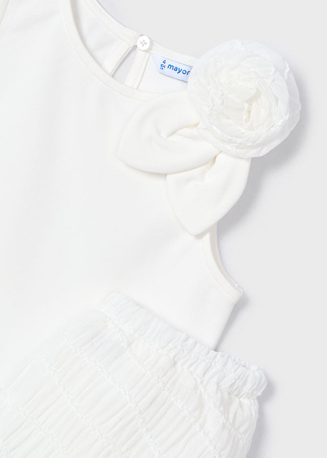 Mayoral 3966 Natural Top and Skirt In Stock Now