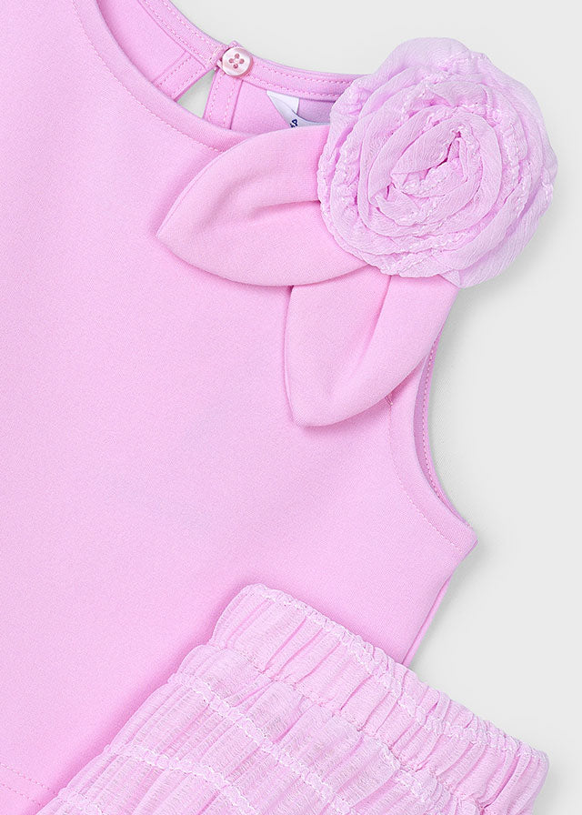 Mayoral 3966 Mauve Top and Skirt In Stock Now