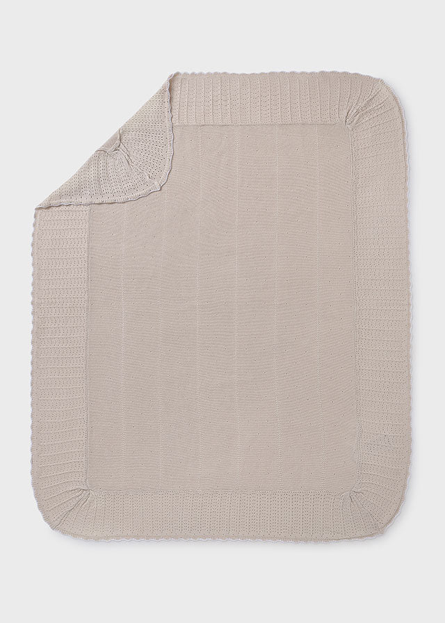 Mayoral 9853 Natural Unisex Blanket In Stock Now