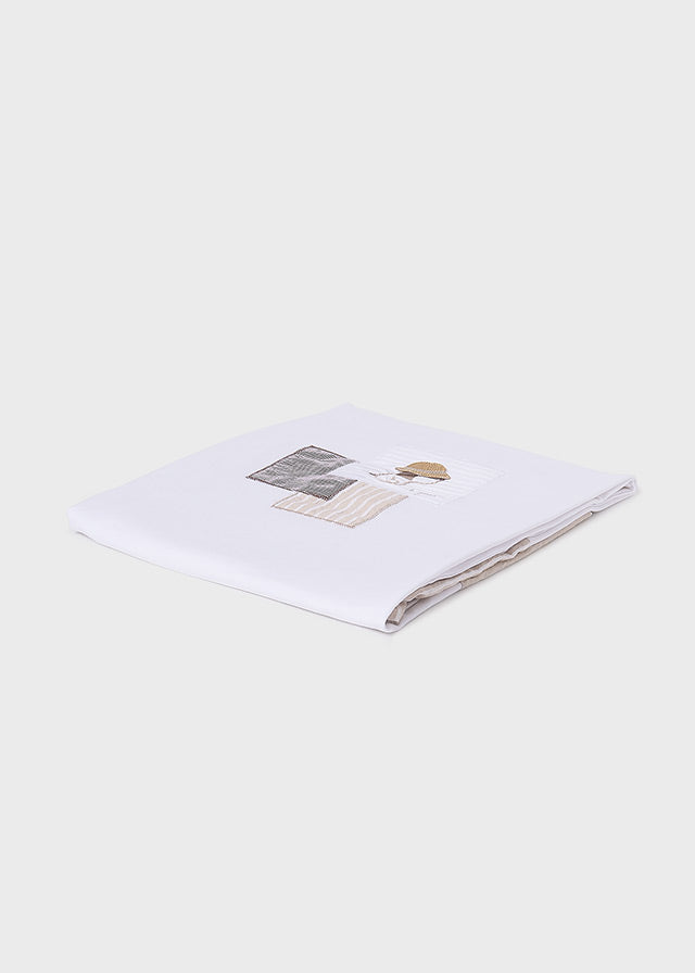 Mayoral 1705 Pack of Two Rompers, Mayoral 9877 Pack of Two Bibs and Mayoral 9861 Blanket In Stock Now