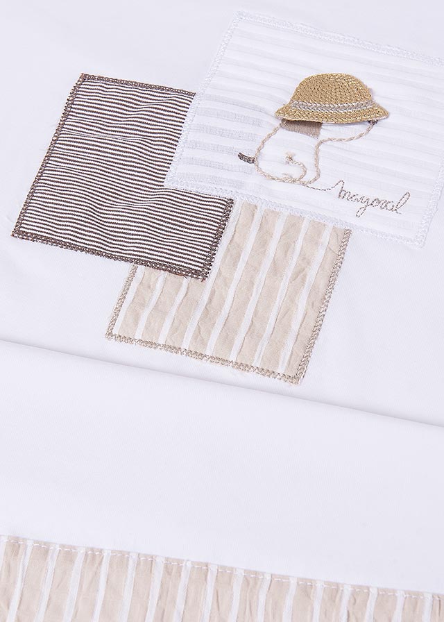 Mayoral 1705 Pack of Two Rompers, Mayoral 9877 Pack of Two Bibs and Mayoral 9861 Blanket In Stock Now