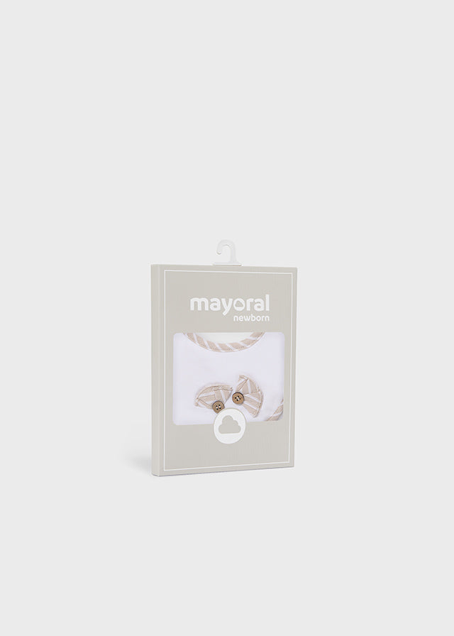 Mayoral 1747 Pyjamas, Mayoral 9875 Pack of Two Bibs and Mayoral 9858 Blanket In Stock Now