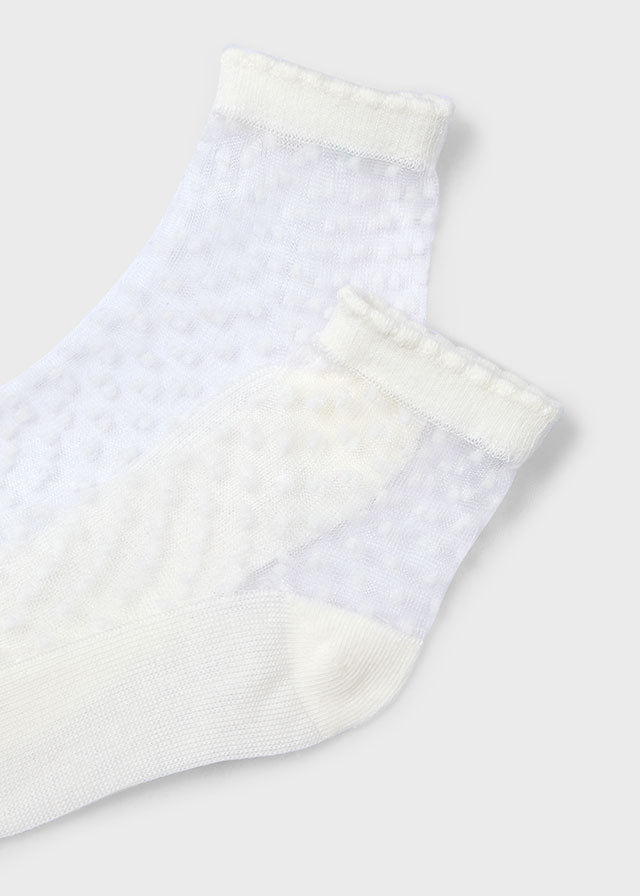 Mayoral 10911 Natural Socks In Stock Now