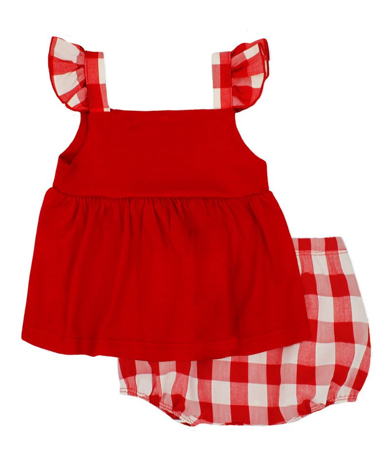 Rapife 5013 Red Bloomers Set