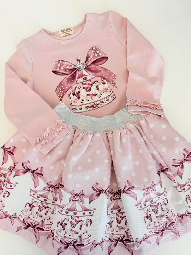 Pre-Order Cherubs Twinkle Carousel Skirt Set
