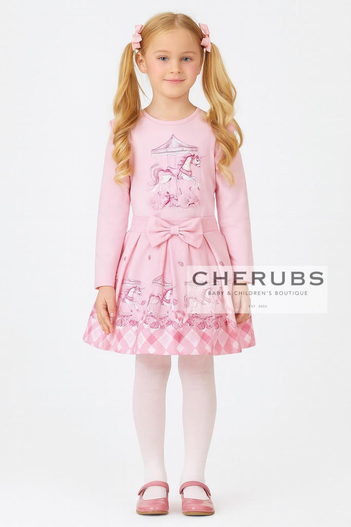 Cherubs Pink Carousel Skirt Set In Stock Now