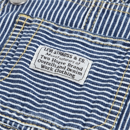 Levi's Blue Stripe Dungarees In Stock Now
