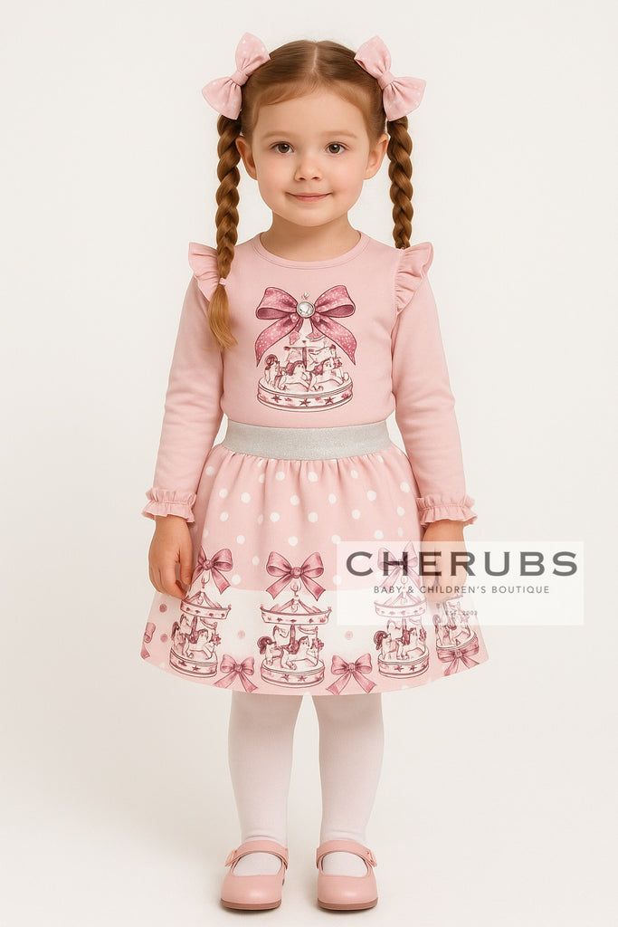 Cherubs Twinkle Carousel Skirt Set In Stock Now