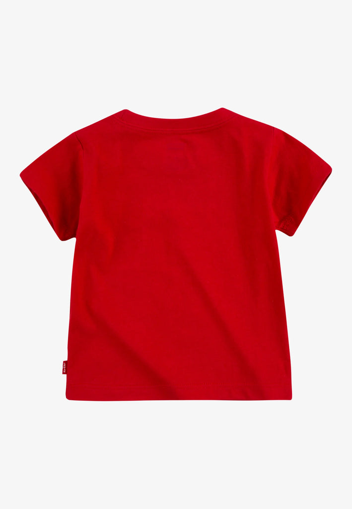 Levi's Poppy Red Short Sleeve Tee-Shirt In Stock Now