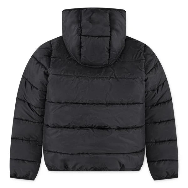 Boys Levi's Black Hooded Coat In Stock Now