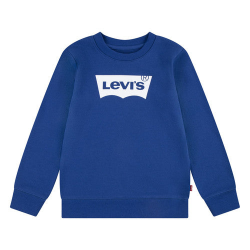 Levi's Boys Logo Sapphire Blue Long Sleeve Tee-Shirt In Stock Now
